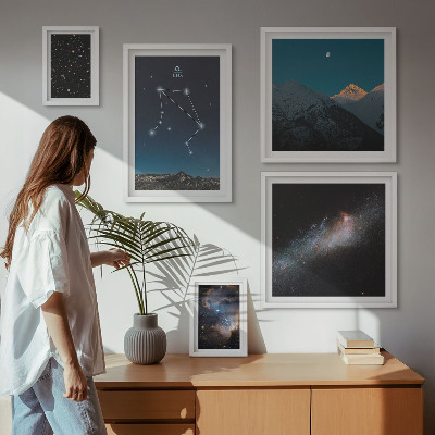 Tableau de décoration murale Paysages célestes cosmiques