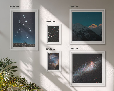 Tableau de décoration murale Paysages célestes cosmiques