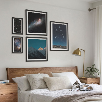 Tableau de décoration murale Paysages célestes cosmiques