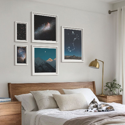 Tableau de décoration murale Paysages cosmiques la nuit