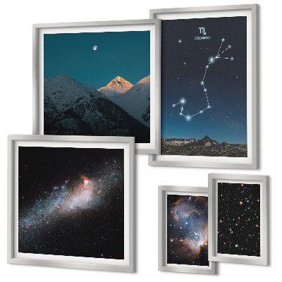 Tableau de décoration murale Paysages cosmiques la nuit
