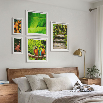 Tableau de décoration murale Motifs de fruits tropicaux