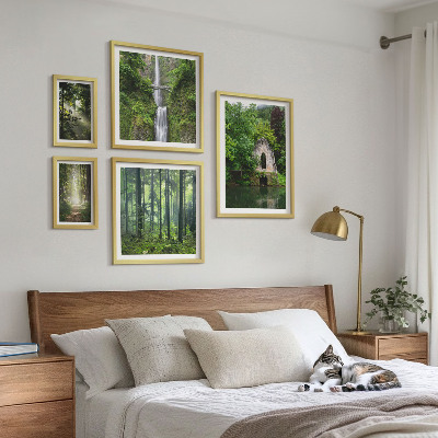 Tableau de décoration murale Forêts vertes cascades nature