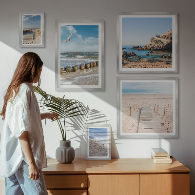 Tableau de décoration murale Paysages de plage en bord de mer