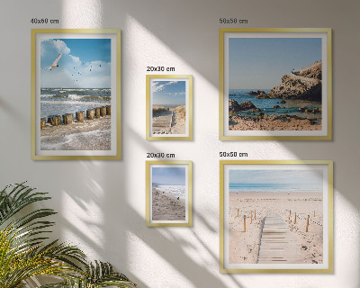 Tableau de décoration murale Paysages de plage en bord de mer