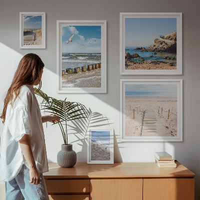 Tableau de décoration murale Paysages de plage en bord de mer