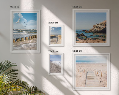 Tableau de décoration murale Paysages de plage en bord de mer