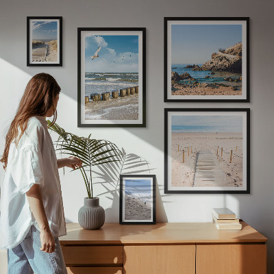 Tableau de décoration murale Paysages de plage en bord de mer