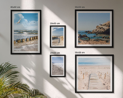 Tableau de décoration murale Paysages de plage en bord de mer