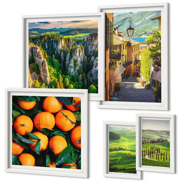 Tableau de décoration murale représentant des paysages ruraux charmants