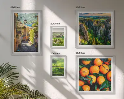 Tableau de décoration murale représentant des paysages ruraux charmants