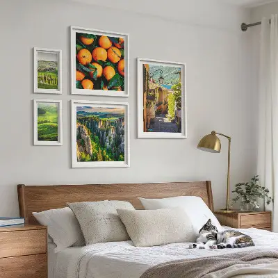 Tableau de décoration murale représentant des paysages ruraux charmants