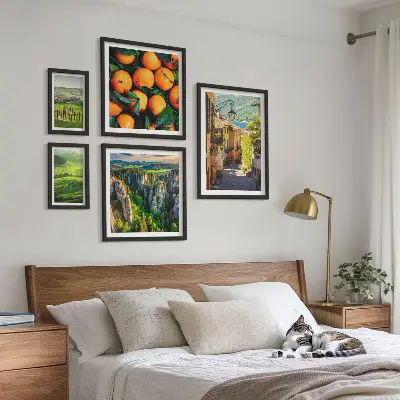 Tableau de décoration murale représentant des paysages ruraux charmants