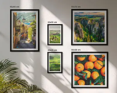 Tableau de décoration murale représentant des paysages ruraux charmants