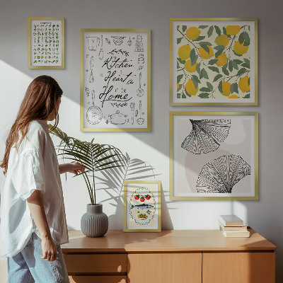 Tableau de décoration murale Inspirations pour une cuisine élégante