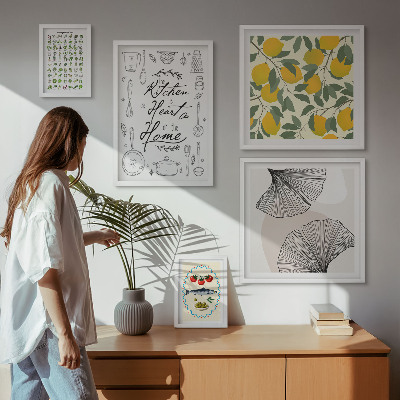 Tableau de décoration murale Inspirations pour une cuisine élégante