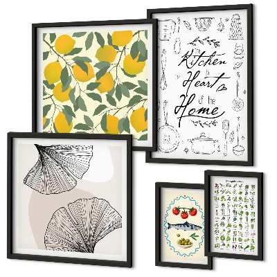 Tableau de décoration murale Inspirations pour une cuisine élégante