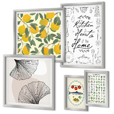 Tableau de décoration murale Inspirations pour une cuisine élégante