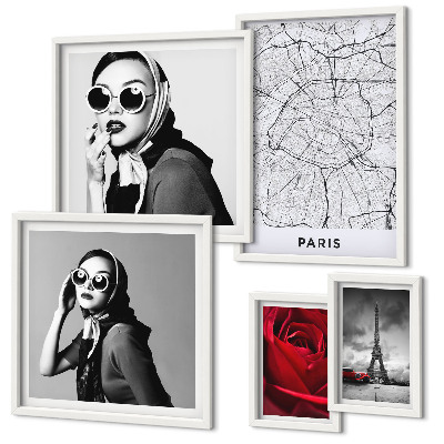 Tableau de décoration murale Des accents élégants de la mode parisienne