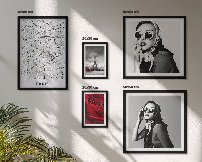 Tableau de décoration murale Des accents élégants de la mode parisienne