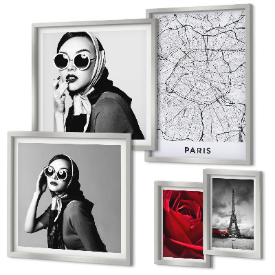 Tableau de décoration murale Des accents élégants de la mode parisienne