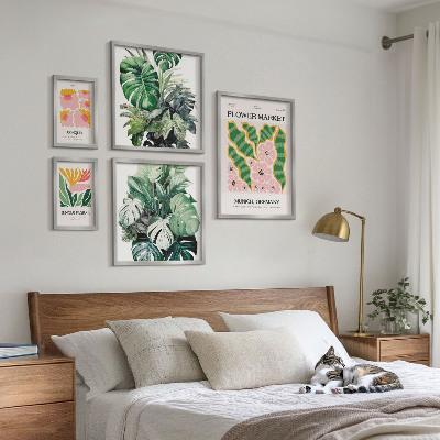 Tableau de décoration murale Motifs végétaux, fleurs bohèmes