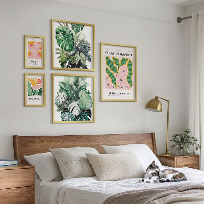 Tableau de décoration murale Motifs végétaux, fleurs bohèmes