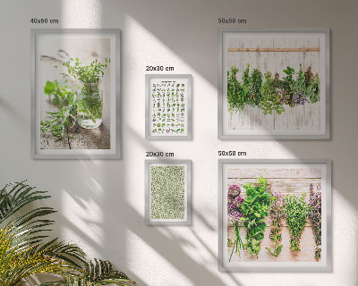 Lot de tableaux encadrés Inspirations de décoration à base de plantes