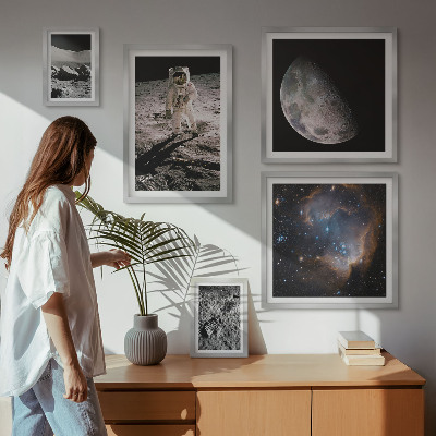Tableau de décoration murale Découvertes et secrets cosmiques