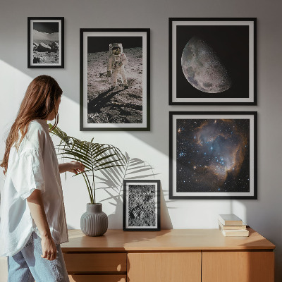 Tableau de décoration murale Découvertes et secrets cosmiques