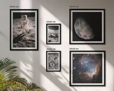 Tableau de décoration murale Découvertes et secrets cosmiques