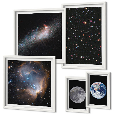 Tableau de décoration murale Paysages cosmiques de la galaxie