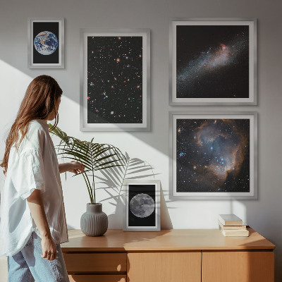 Tableau de décoration murale Paysages cosmiques de la galaxie
