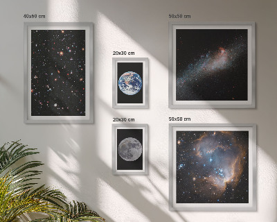 Tableau de décoration murale Paysages cosmiques de la galaxie