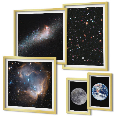 Tableau de décoration murale Paysages cosmiques de la galaxie