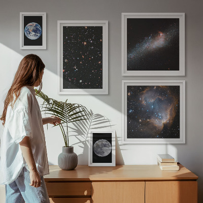 Tableau de décoration murale Paysages cosmiques de la galaxie