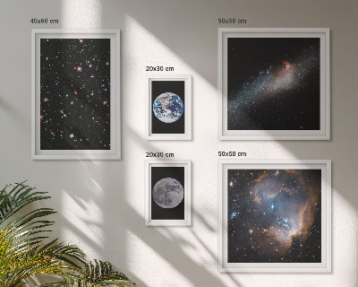 Tableau de décoration murale Paysages cosmiques de la galaxie