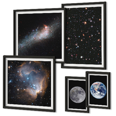 Tableau de décoration murale Paysages cosmiques de la galaxie