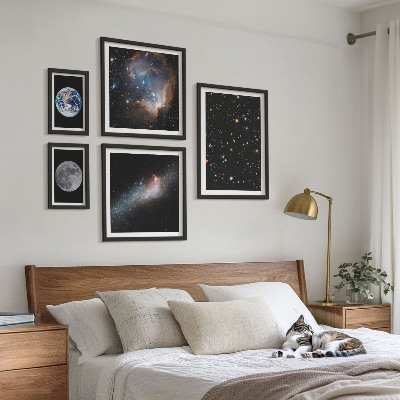 Tableau de décoration murale Paysages cosmiques de la galaxie