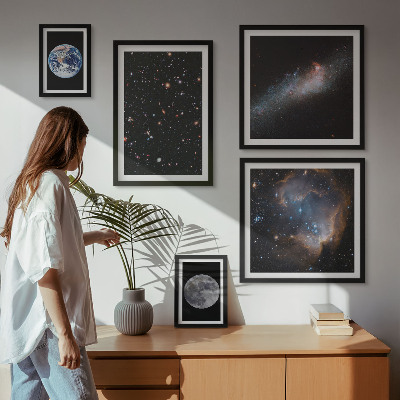 Tableau de décoration murale Paysages cosmiques de la galaxie