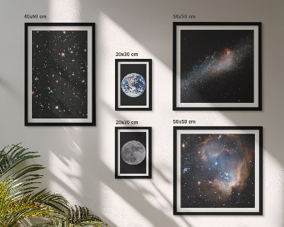 Tableau de décoration murale Paysages cosmiques de la galaxie
