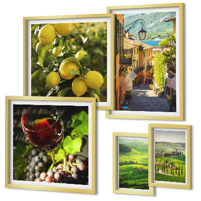 Tableau de décoration murale Les paysages enchanteurs de la Toscane