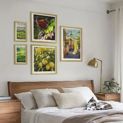 Tableau de décoration murale représentant les paysages enchanteurs de la Toscane
