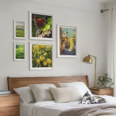 Tableau de décoration murale représentant les paysages enchanteurs de la Toscane