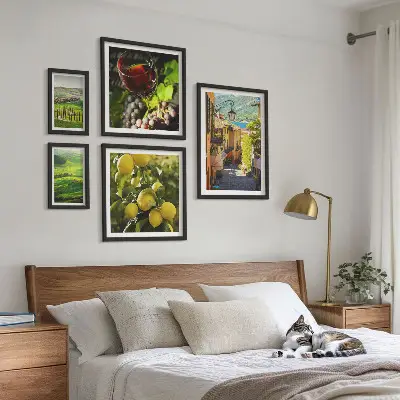 Tableau de décoration murale représentant les paysages enchanteurs de la Toscane