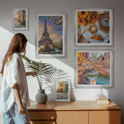 Tableau de décoration murale Vues atmosphériques du café