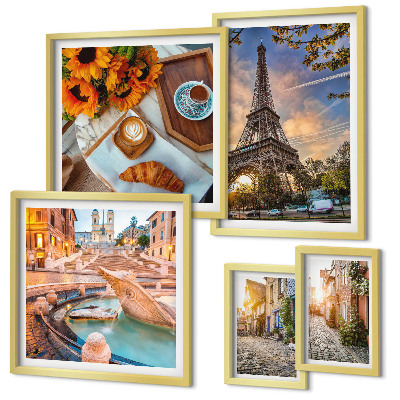 Tableau de décoration murale Vues atmosphériques du café