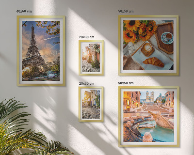 Tableau de décoration murale Vues atmosphériques du café