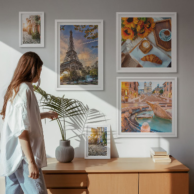 Tableau de décoration murale Vues atmosphériques du café