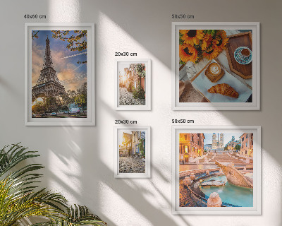 Tableau de décoration murale Vues atmosphériques du café